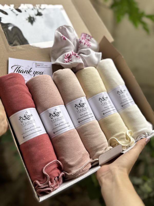 Box jersey été 5 foulards